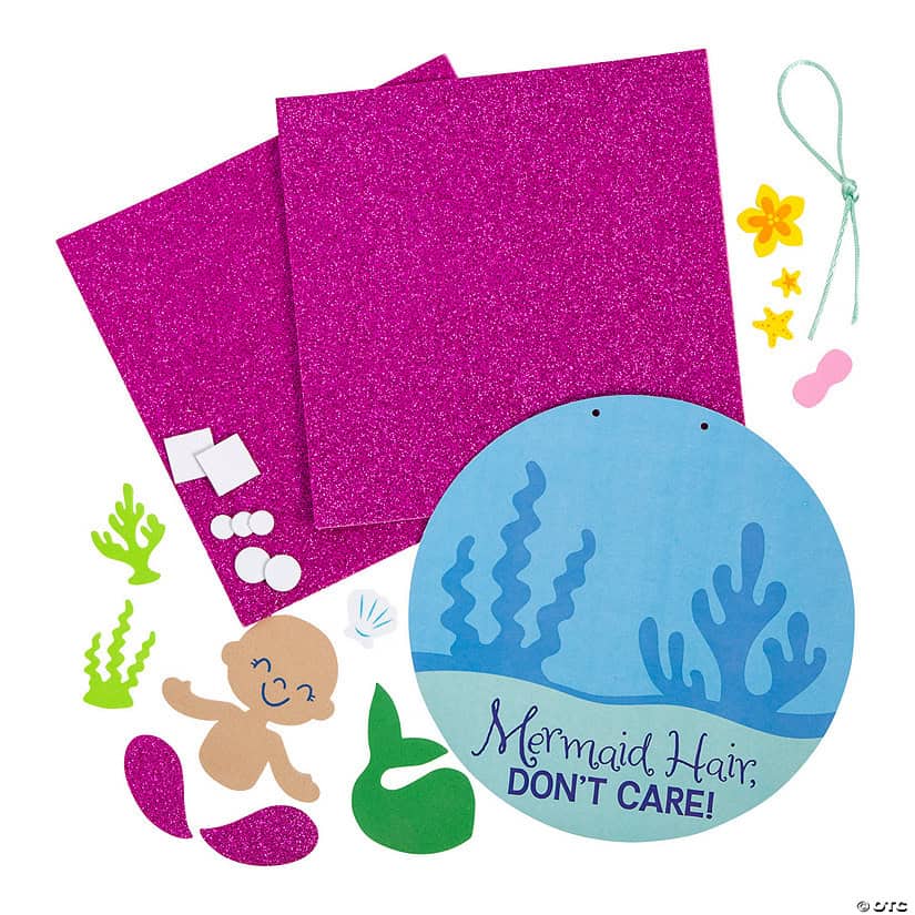 Handprint Mermaid Craft Kit