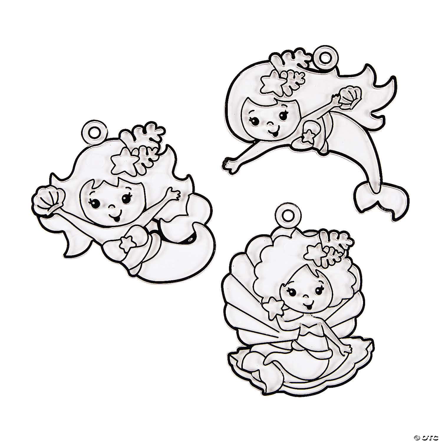 Mermaid Suncatchers Decorative Ornament