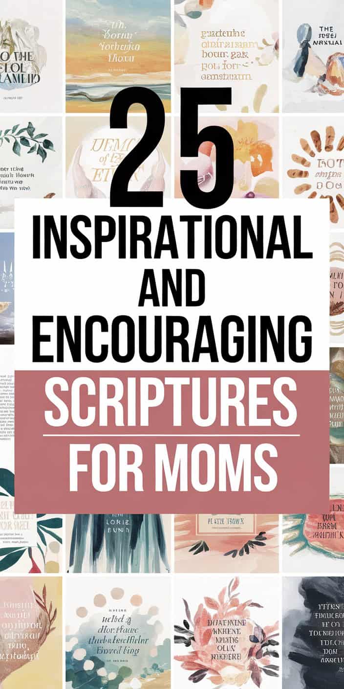 25 Bible Verses Every Christian Mom Needs for Daily Encouragement and Inspiration