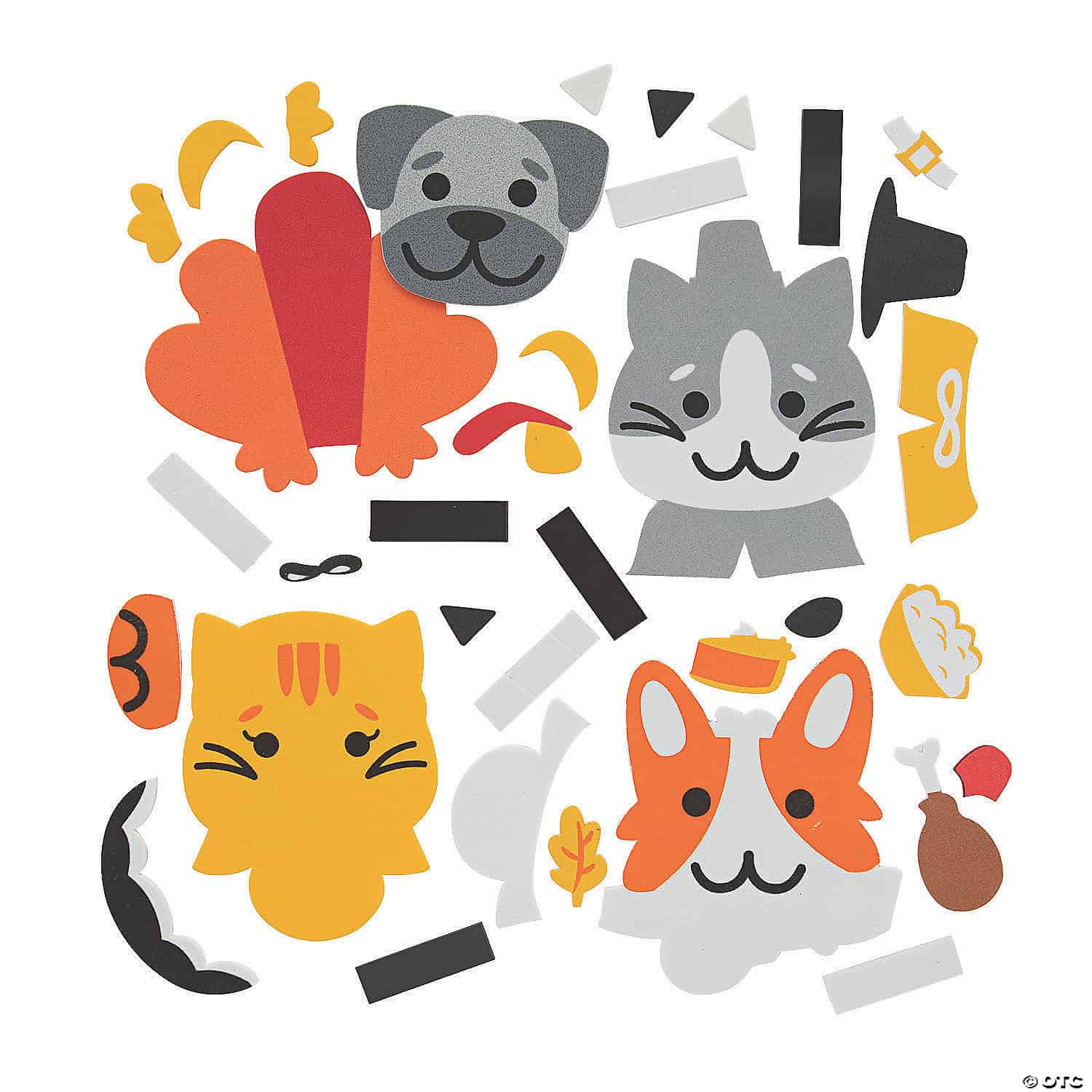 Thanksgiving Pet Magnet Craft Kit