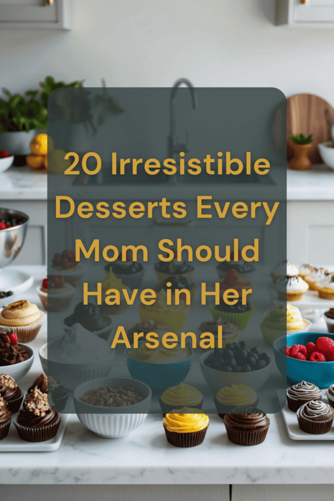 20 Irresistible Desserts Every Mom Should Have in Her Arsenal