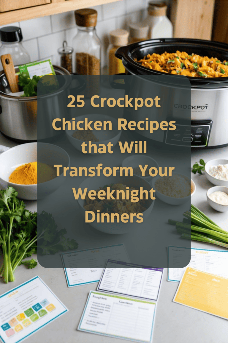 25 Crockpot Chicken Recipes for Weeknight Dinners