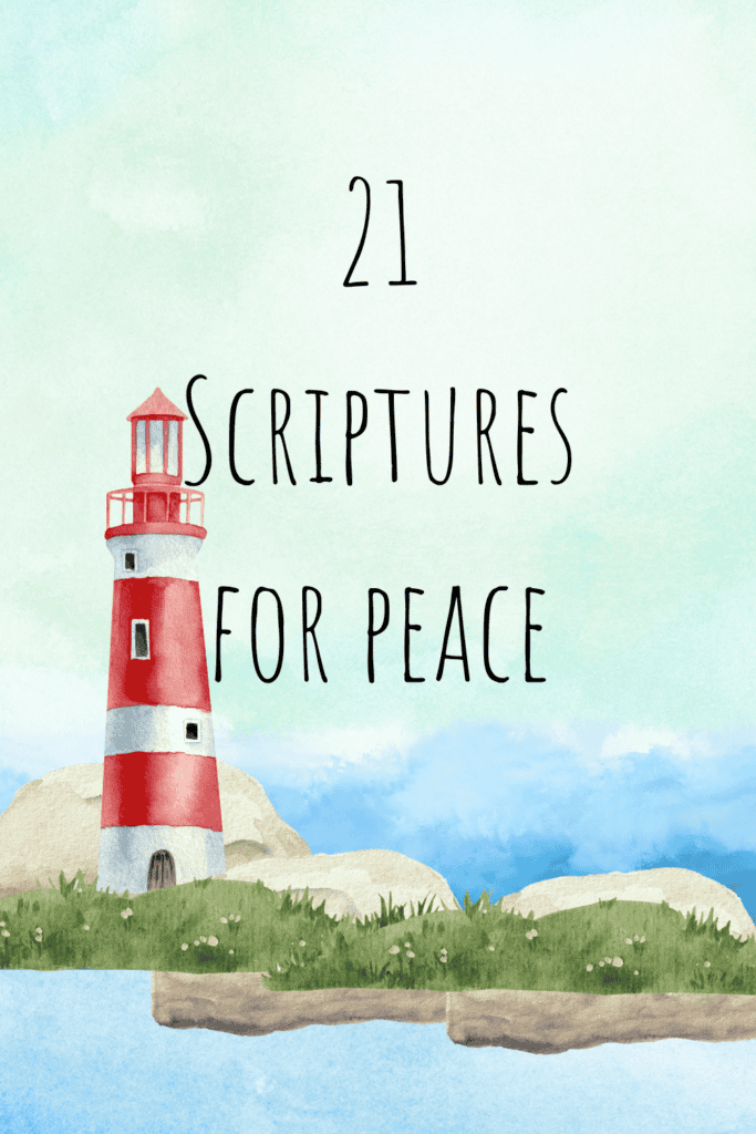 Bible Verses for Peace on Chaotic Days