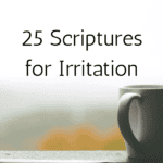 25 Bible Verses to Calm Your Soul When Irritation Strikes