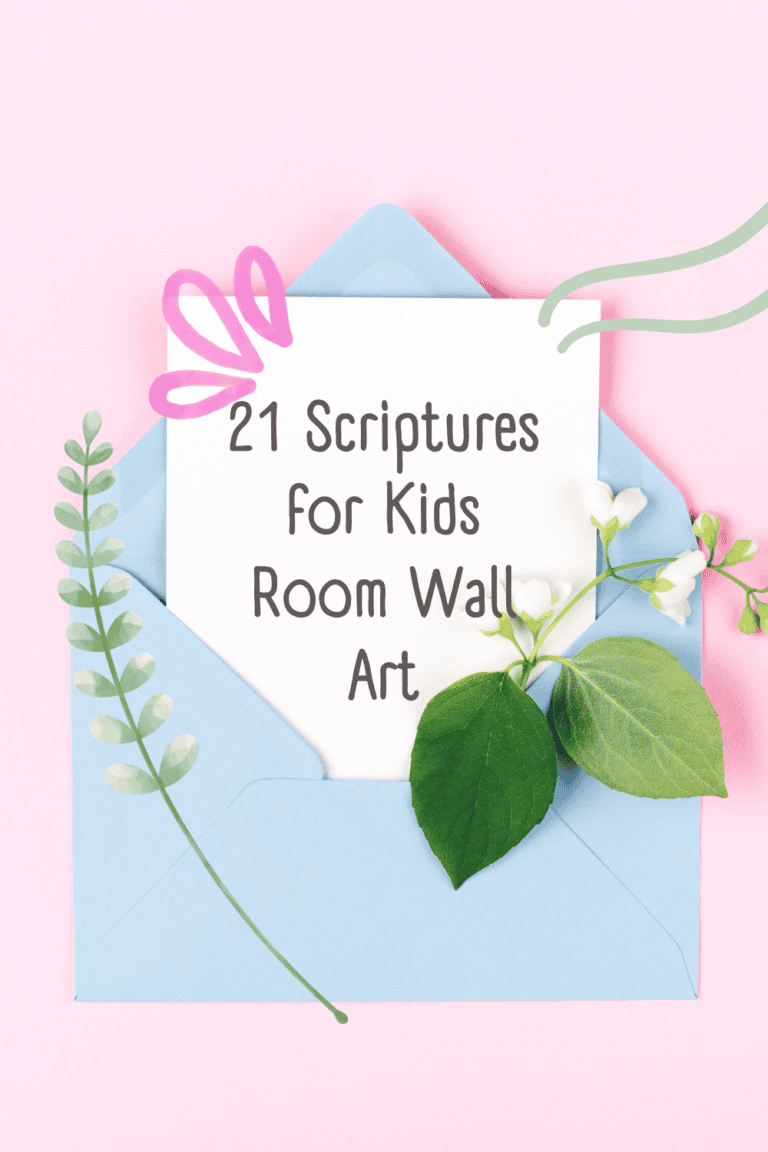 Bible Verses for Your Child’s Room