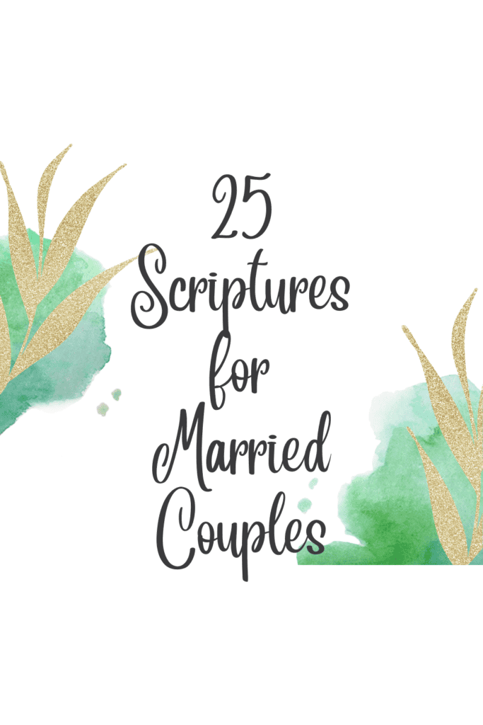 Scriptures for a Stronger Marriage
