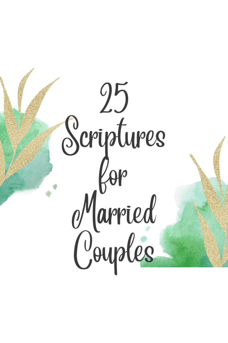 Scriptures for a Stronger Marriage
