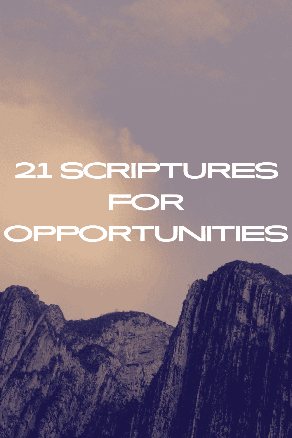 Start Your Journey: 21 Bible Verses for Divine Opportunities 1