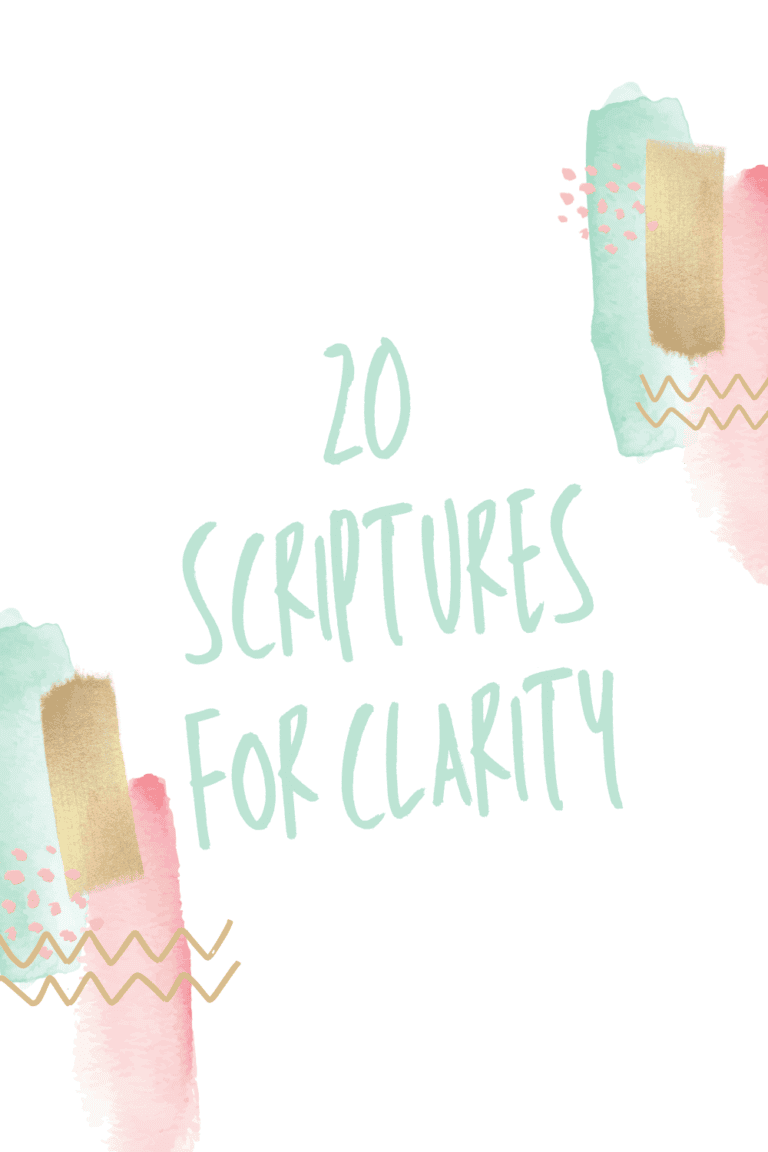Bible Verses for Daily Clarity and Direction