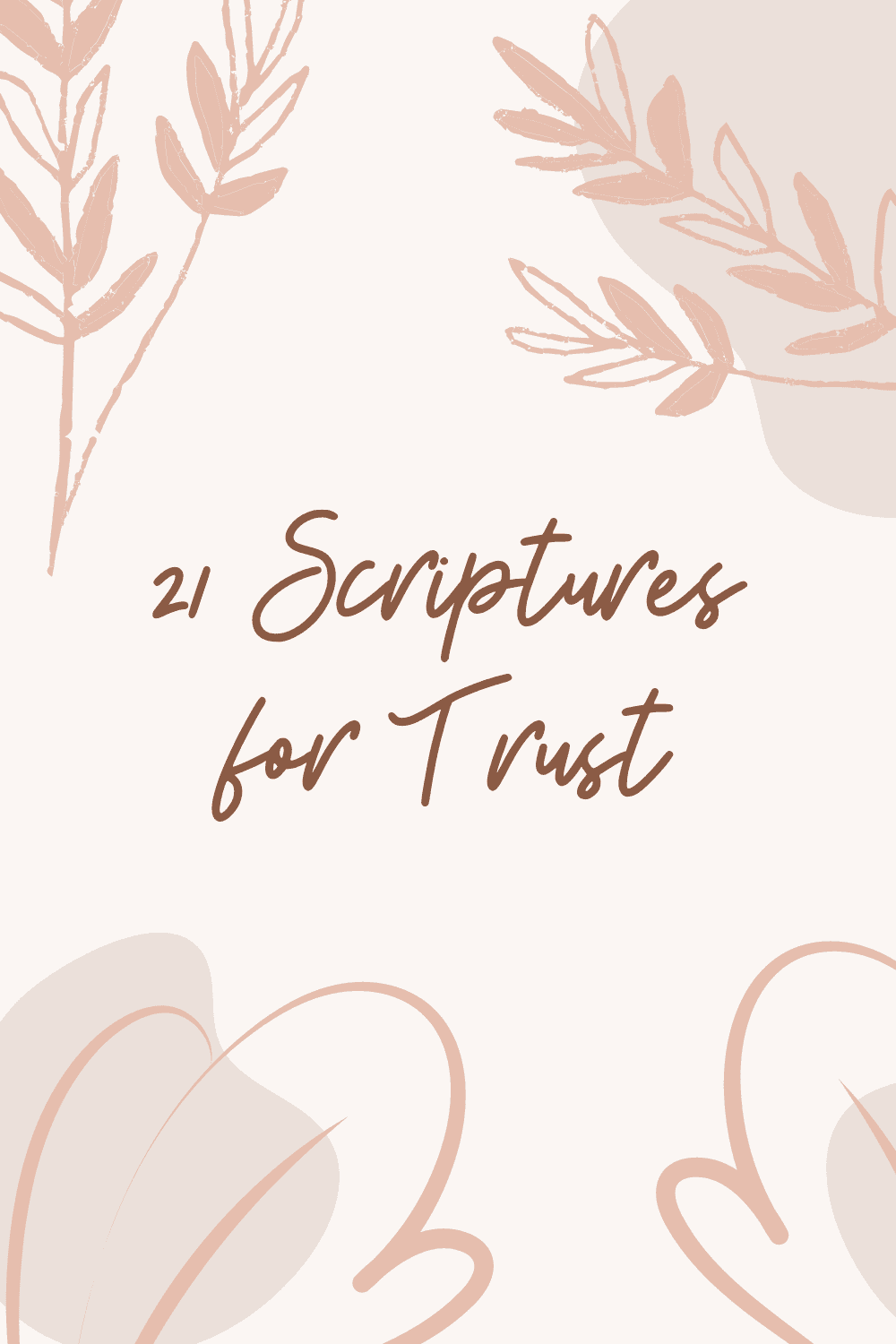 Bible Verses About Trusting God 1