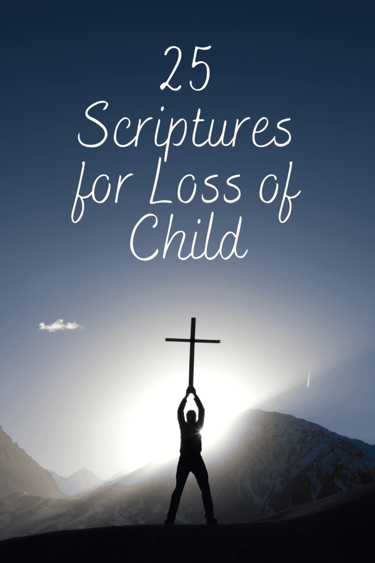 25 Bible Verses to Help You Heal After the Unthinkable Loss of a Child