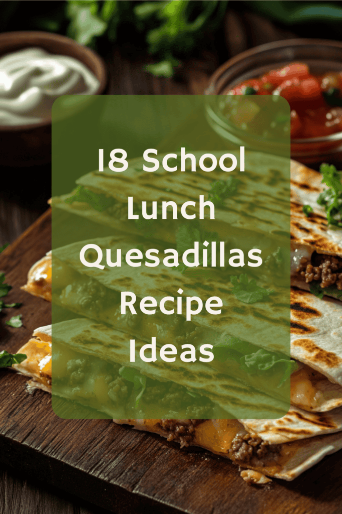 18 School Lunch Quesadillas That Will Make Your Kids Actually Excited to Eat!