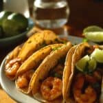 Dinner in a Flash: 4-Ingredient Garlic Shrimp Tacos 84