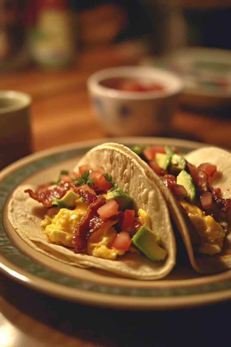 Simple and Delicious: Bacon and Egg Breakfast Tacos for Your Morning Routine