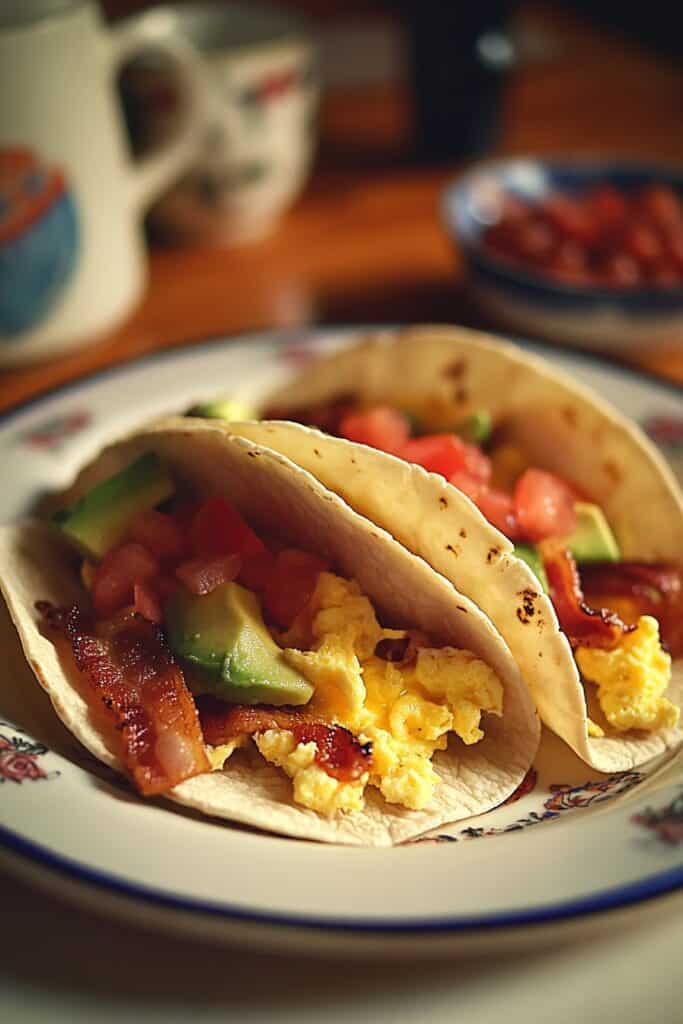 Simple and Delicious: Bacon and Egg Breakfast Tacos for Your Morning Routine 1