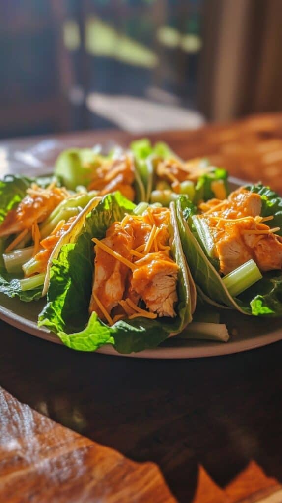 One Pan Wonder: Buffalo Chicken Lettuce Wrap Tacos in Under 30 Minutes 1