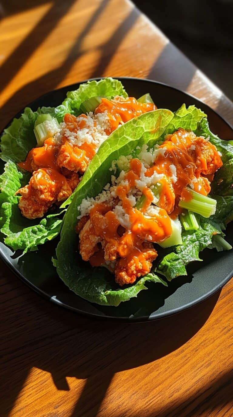 One Pan Wonder: Buffalo Chicken Lettuce Wrap Tacos in Under 30 Minutes