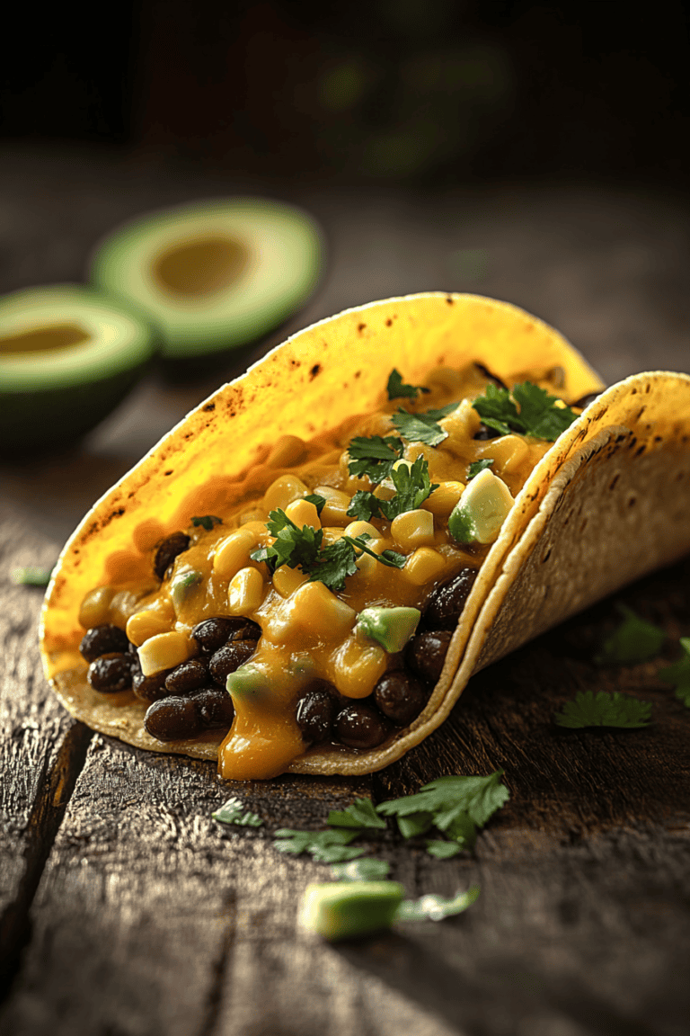 The Easiest Cheesy Corn and Black Bean Tacos Your Family Will Love