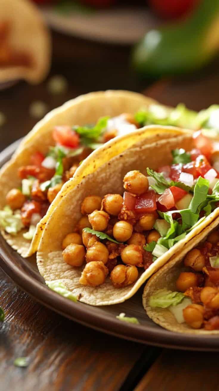 Crispy Chickpea Tacos