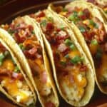 Revolutionize Taco Night with These Simple Loaded Baked Potato Tacos!
