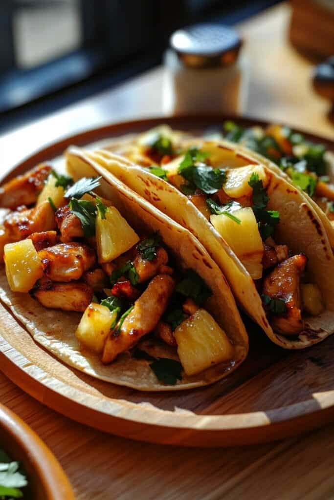 Tacos with a Twist: Tangy Pineapple Teriyaki Delight 3 Tacos with a Twist: Tangy Pineapple Teriyaki Delight 3