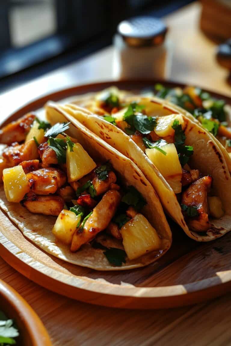 Tacos with a Twist: Tangy Pineapple Teriyaki Delight