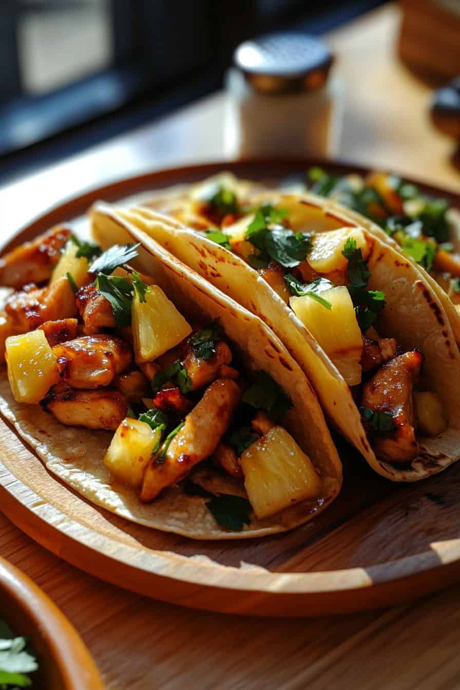 Tacos with a Twist: Tangy Pineapple Teriyaki Delight 7