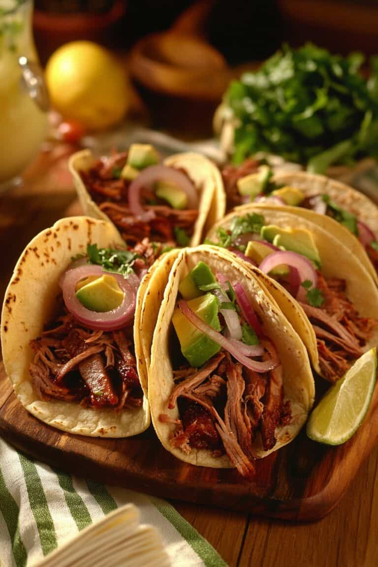 Flavor-Packed Texan BBQ Brisket Tacos in Under an Hour