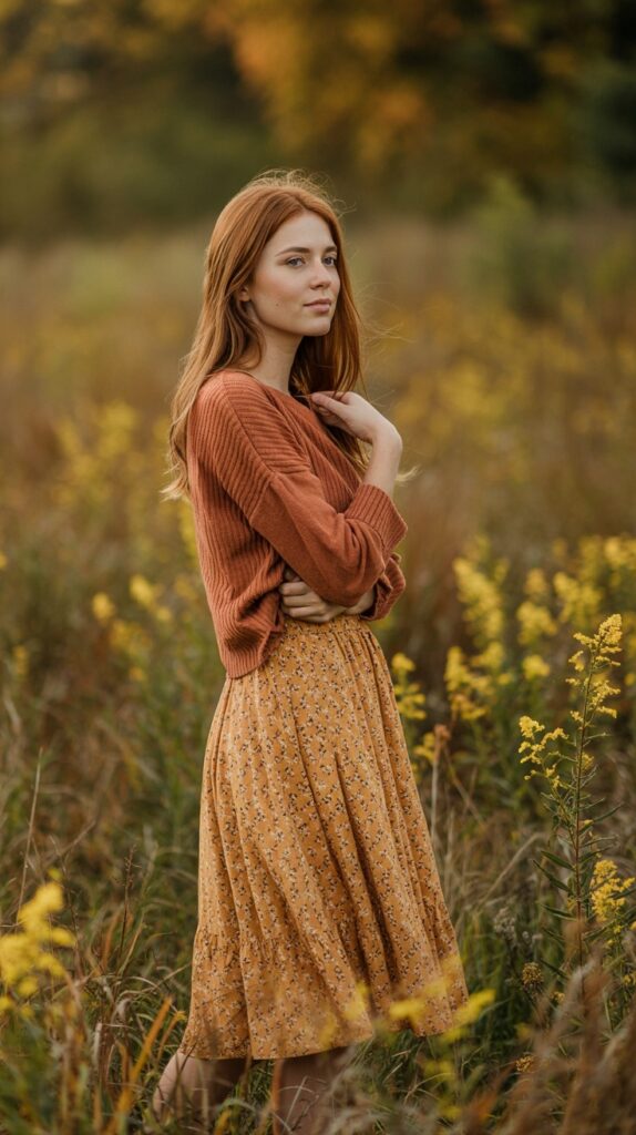 15 Autumn Fashion Outfit Ideas for Women to Welcome the Season: Embrace Cozy Styles and Vibrant Colors 14