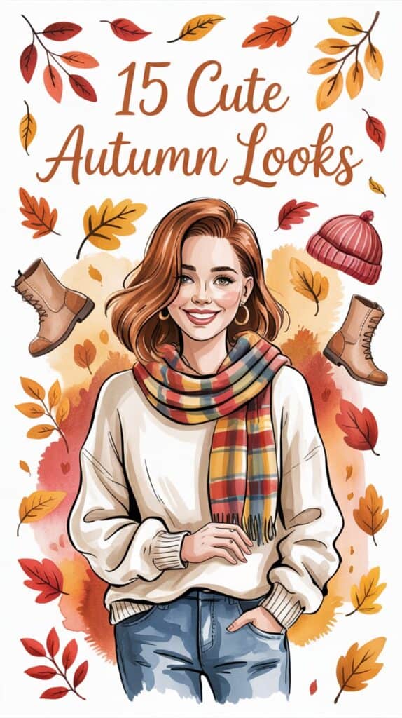 15 Autumn Fashion Outfit Ideas for Women to Welcome the Season: Embrace Cozy Styles and Vibrant Colors