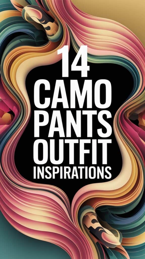 14 Camo Pants Outfit Ideas for a Bold Contrast: Stand Out in Style!