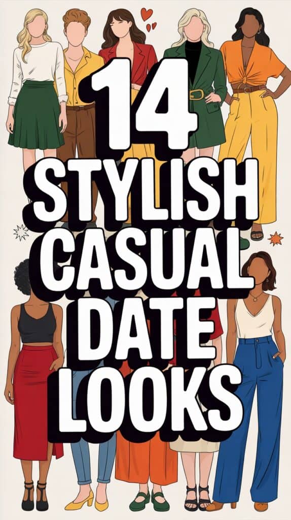 14 Casual Date Outfit Ideas for Laid-Back Evenings: Effortless Styles for Relaxed Nights Out