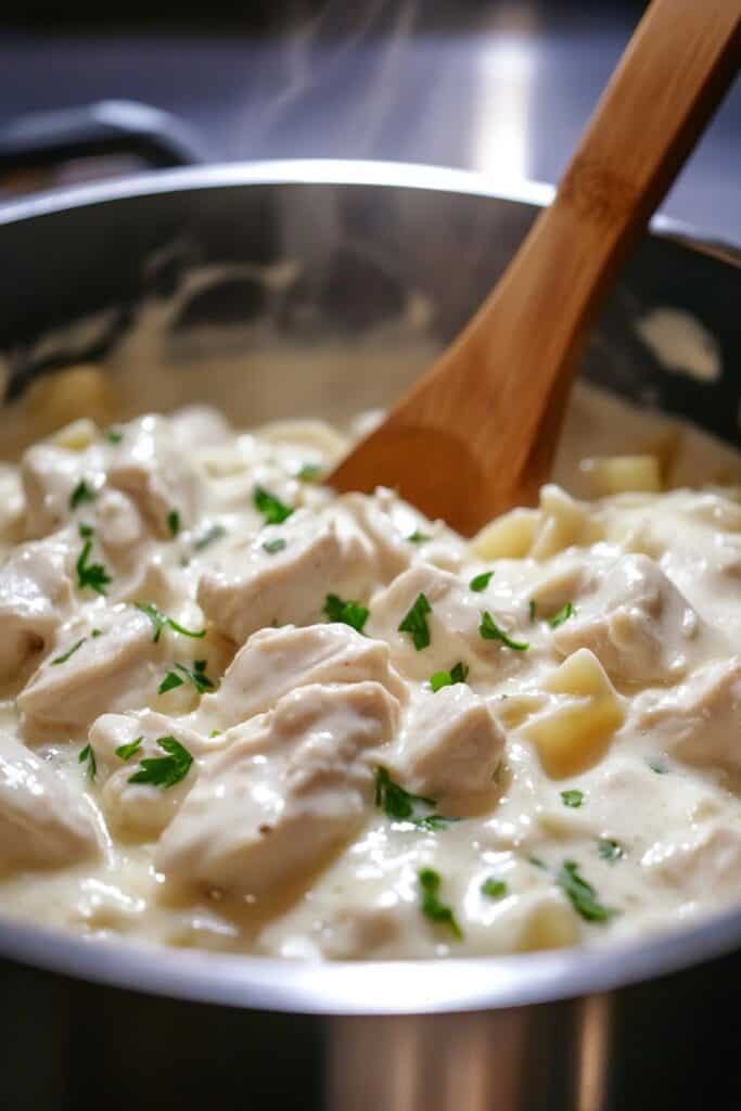 This One-Pot Chicken Alfredo Will Make You Forget About Takeout Forever 4 This One-Pot Chicken Alfredo Will Make You Forget About Takeout Forever 4