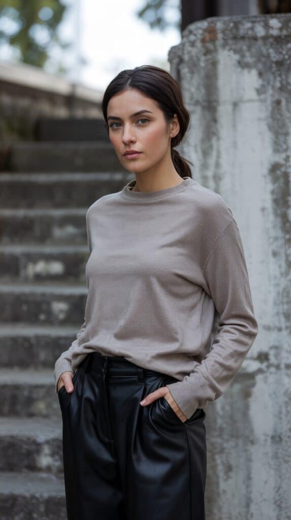 12 Black Trouser Outfit Ideas for Sleek and Sophisticated Style 5