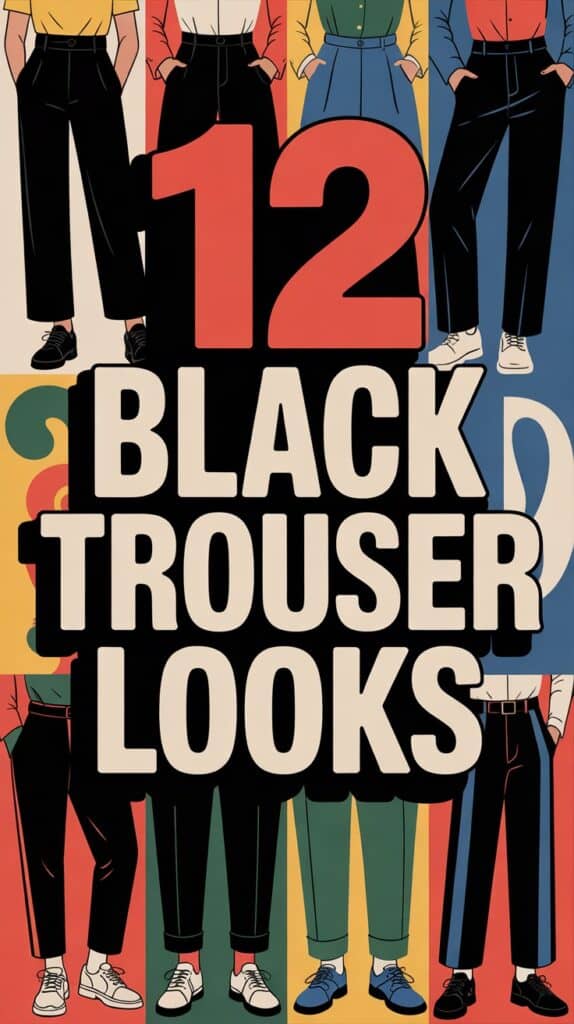 12 Black Trouser Outfit Ideas for Sleek and Sophisticated Style