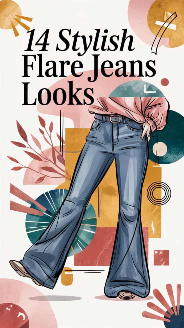 14 Flare Jeans Outfit Ideas to Flaunt Your Style This Season
