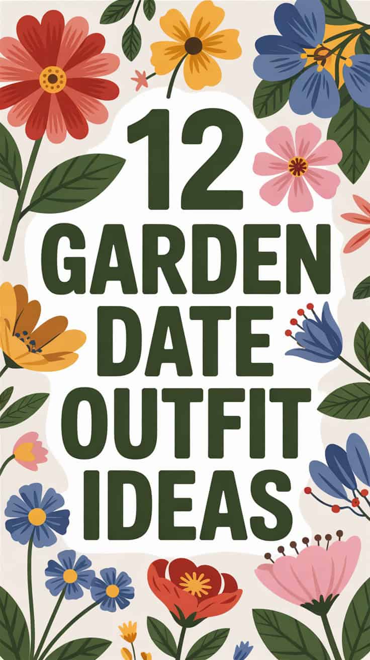 12 Garden Date Outfit Ideas for a Romantic Stroll: Perfect Looks for a Lovely Day Out