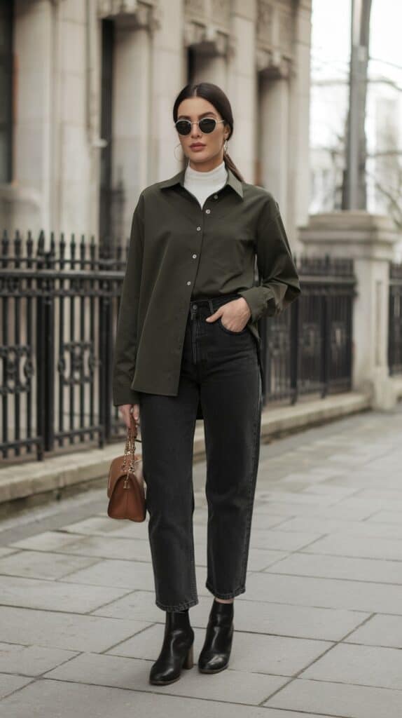 11 Stylish Ways to Wear a Green Shirt: Creative Outfit Ideas for Every Occasion 2 11 Stylish Ways to Wear a Green Shirt: Creative Outfit Ideas for Every Occasion 2