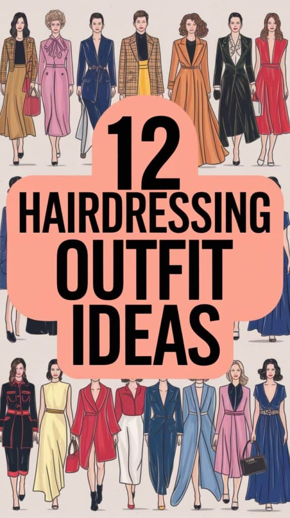 12 Hairdressing Outfit Ideas for Professional Style: Look Chic and Confident at Work