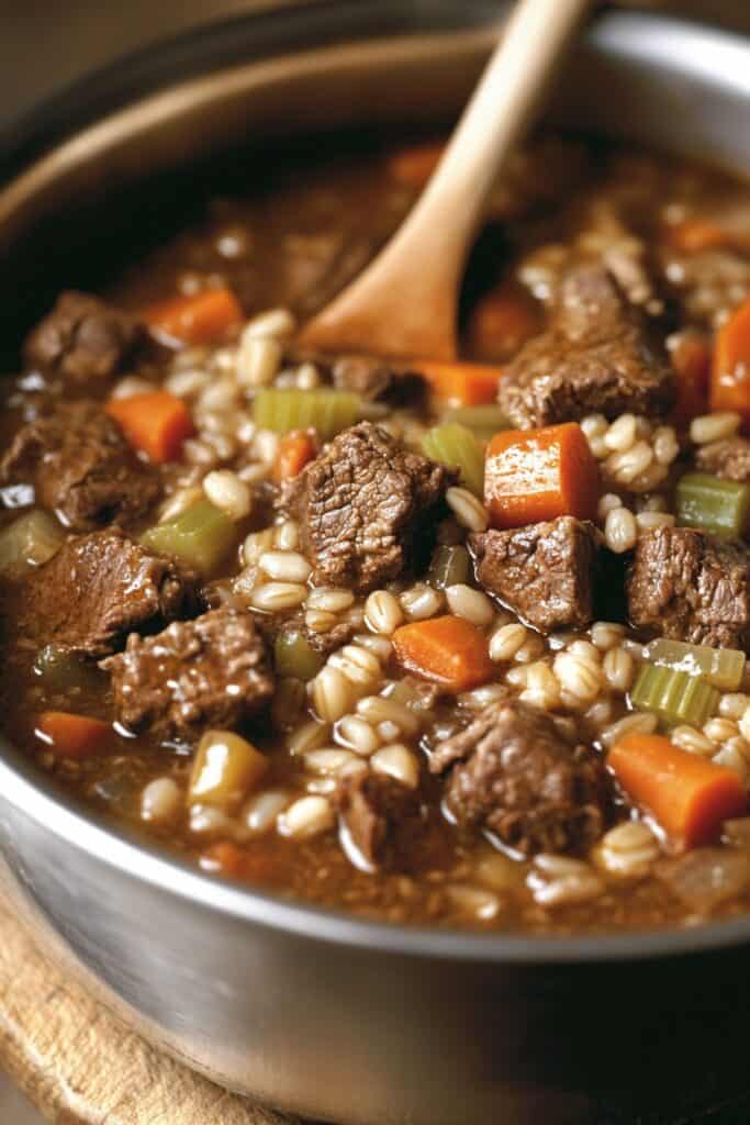 This One-Pot Beef and Barley Stew Will Warm Your Soul (and Save Your Sanity!) 3 This One-Pot Beef and Barley Stew Will Warm Your Soul (and Save Your Sanity!) 3