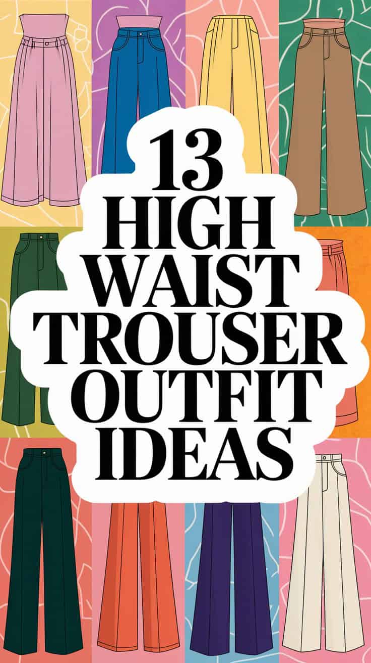 13 High Waist Trouser Outfit Ideas for a Flattering Fit: Elevate Your Style with Confidence
