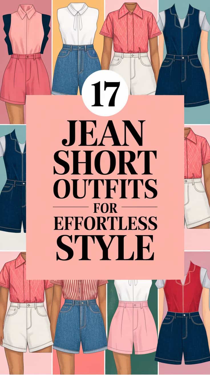 17 Outfit Ideas with Jean Shorts for Every Summer Occasion