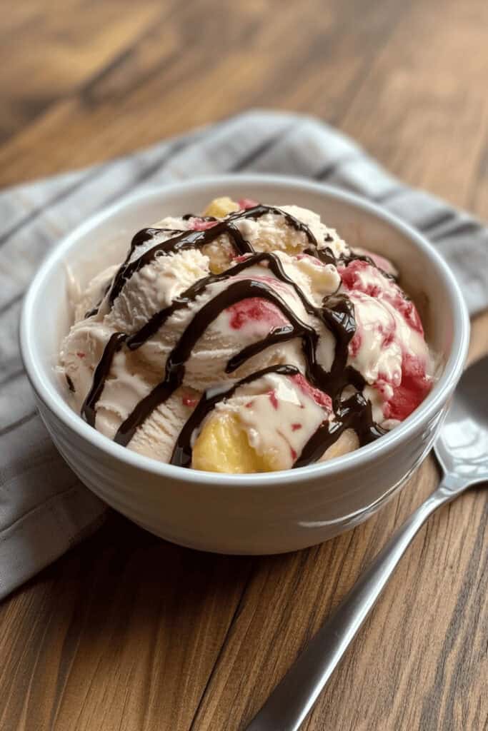 The Ultimate Banana Split Swirl: Easy, Delicious, and Made in Your Ninja Creamie 1