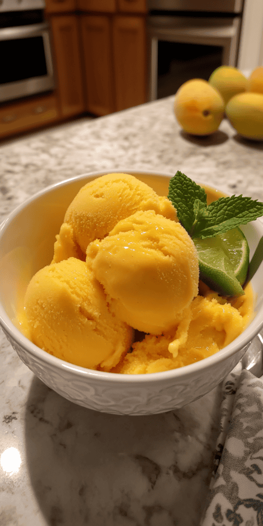 Beat the Heat with Ninja Creamie's Mango Tango Sorbet 2