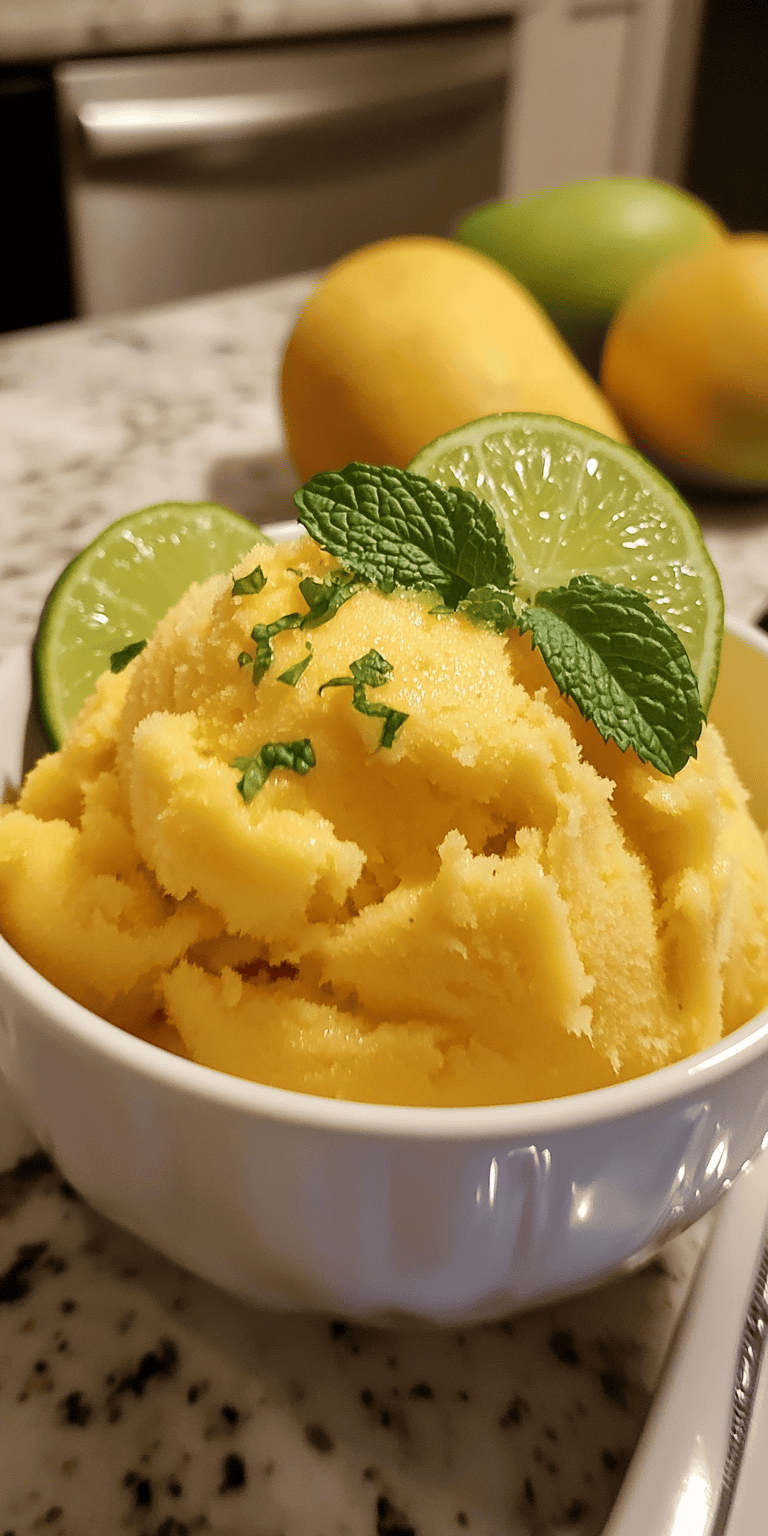 Beat the Heat with Ninja Creamie’s Mango Tango Sorbet