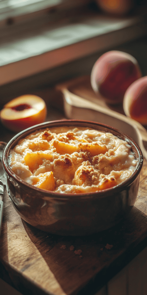Ninja Creamie Peach Cobbler A La Mode: Your Go-To Dessert Delight!