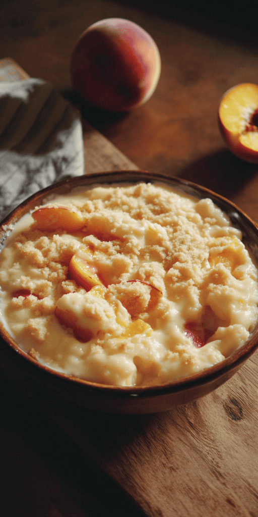 Ninja Creamie Peach Cobbler A La Mode: Your Go-To Dessert Delight! 2