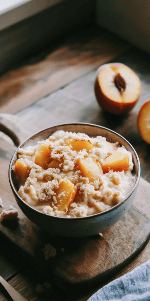 Ninja Creamie Peach Cobbler A La Mode: Your Go-To Dessert Delight! 4