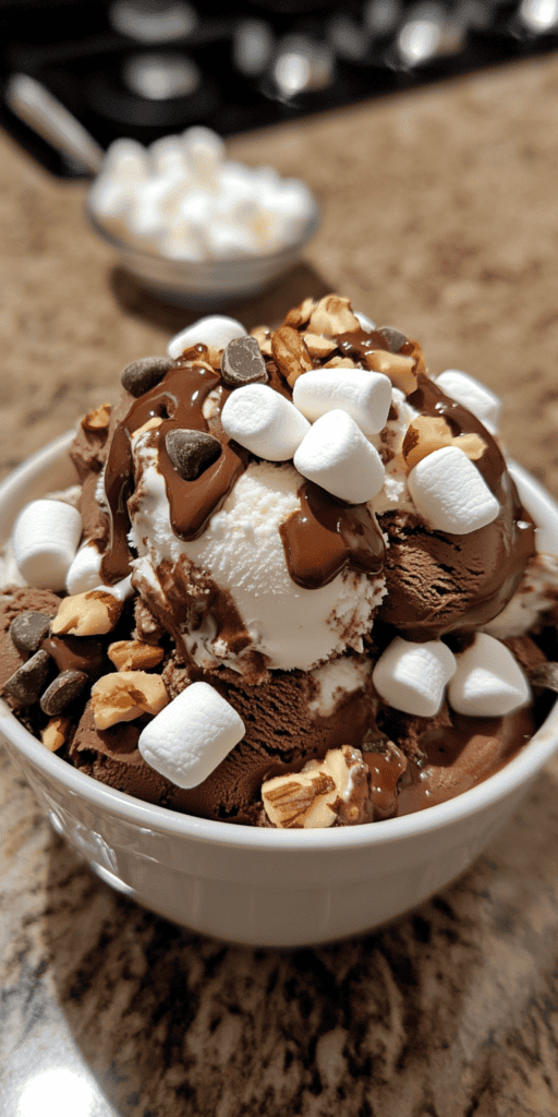 Ninja Your Way to Dessert Bliss with Rocky Road Adventure Ice Cream 3