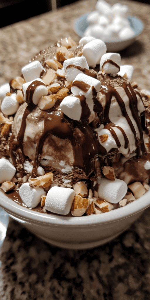 Ninja Your Way to Dessert Bliss with Rocky Road Adventure Ice Cream 4